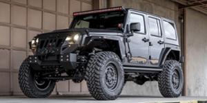 Jeep Wrangler with Black Rhino Armory